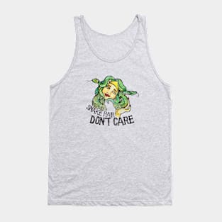 Snake Hair Don't Care Tank Top